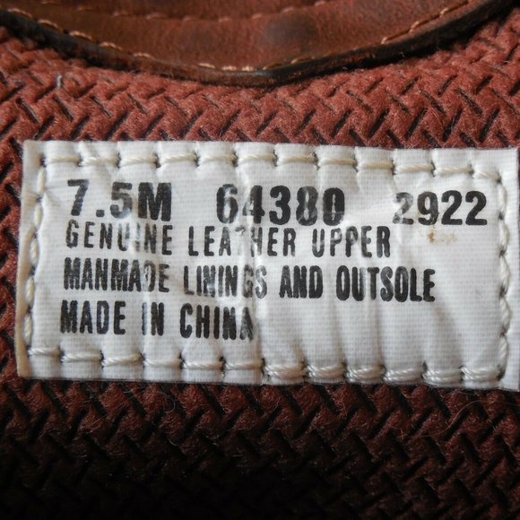 Timberland Top Grain Leather Lace Up Hiking Boots Women's Size 7.5M US Brown - Picture 8 of 10